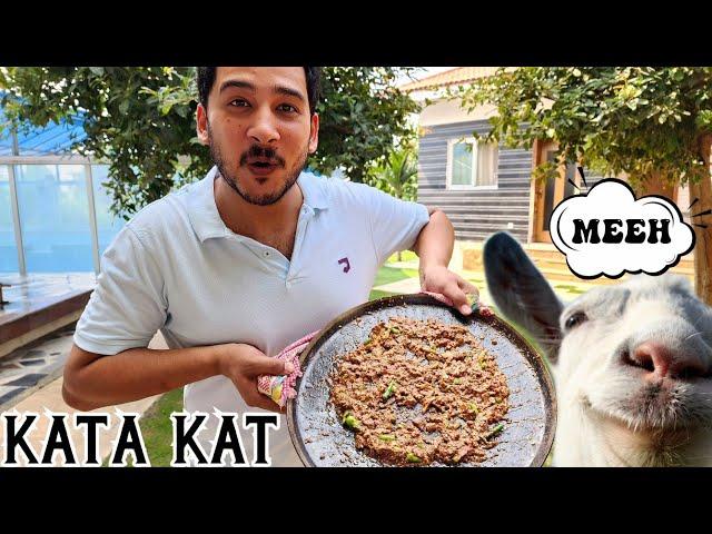 A Goat Cut For A Kata Kat - Kata Kat Recipe - Morning Breakfast - JNTV Vlogs