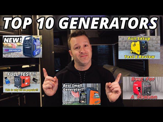 TOP 10 GENERATORS IN 10 MIN!! Reviewed & Tested!