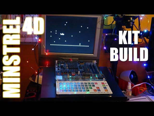 Minstrel 4D - Amazing Jupiter Ace Compatible Kit Computer: One Day Build