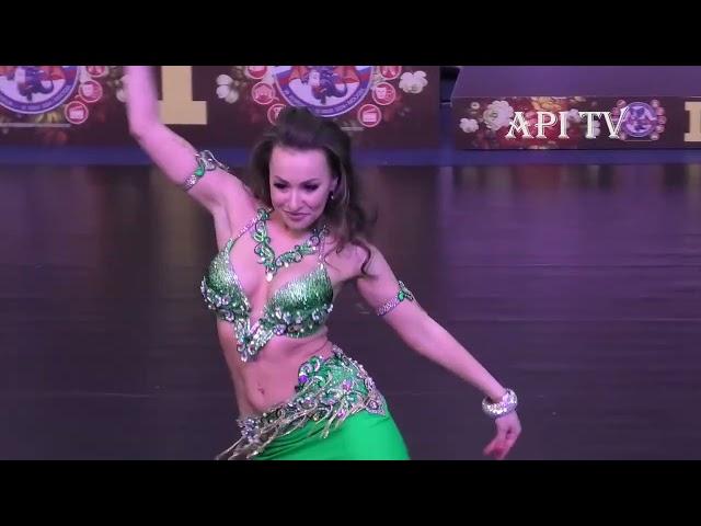 Виктория Лихачёва - Belly Dance - ХХ Всемирная Танцевальная Олимпиада - Кубок России - Беллиданс