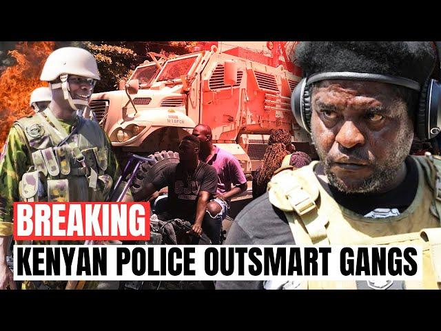 Kenya Police in Haiti Take Down Haiti Gang with US Armoured Vehicles