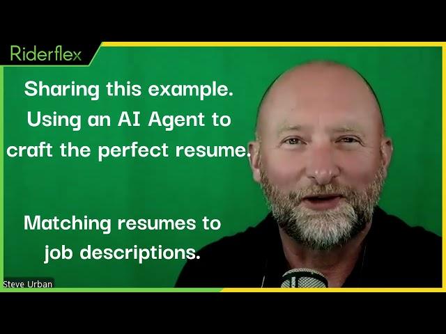 Using AI to match your resume to job spec | Riderflex - Recruiting & Sourcing