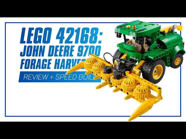LEGO 42168: John Deere 9700 Forage Harvester - HANDS-ON REVIEW