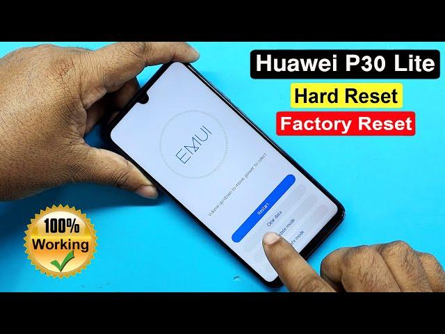 Huawei P30 Lite Hard Reset | Huawei MAR-LX1A Factory Reset | Huawei P30 Lite Pattern Unlock 2022 |