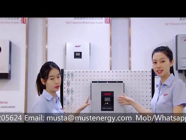 #MUST PV1800 Solar Inverter explainer video (by: zoey&hedy).