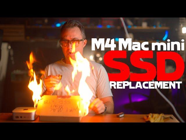 Upgrading M4 Mac mini Internal SSD, step by step