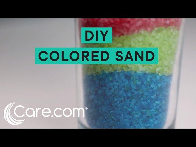 How to Make Your Own Colored Sea Salt for Sand Art