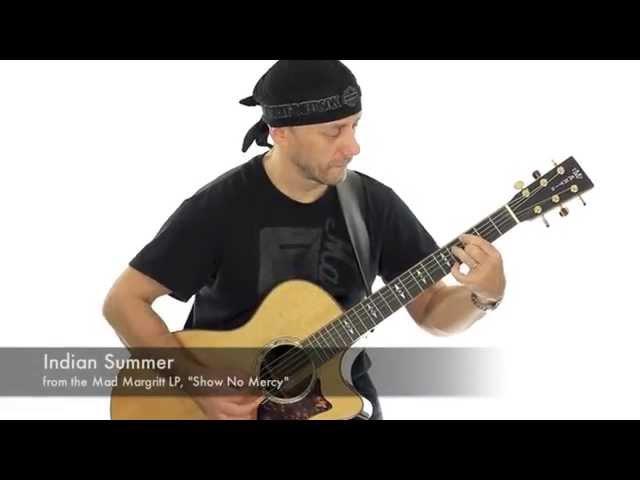 Acoustic guitar solo - Indian Summer - Carl Culpepper - Mad Margritt