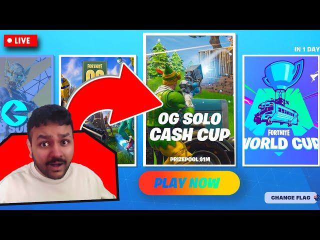  LIVE! - Can I WIN in Solo Victory Cash Cup (Fortnite Chapter 2 Remix)