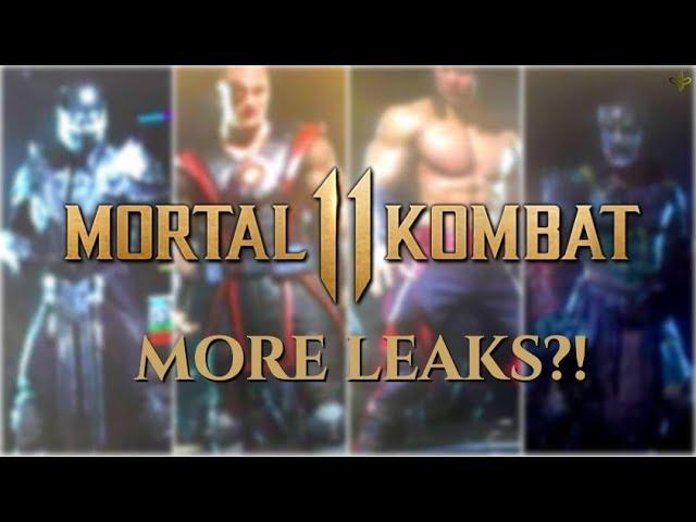 Who hired this guy..? MORE MORTAL KOMBAT 11 LEAKS! New Character Model Screenshots! [SPOILERS]