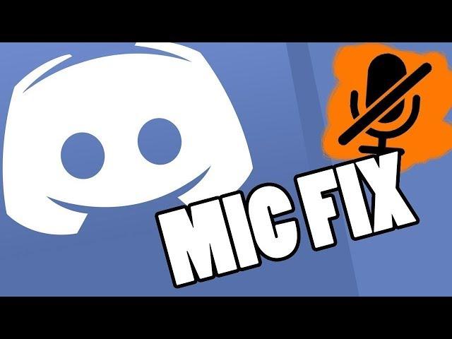 How to fix mic not working in discord 2019!