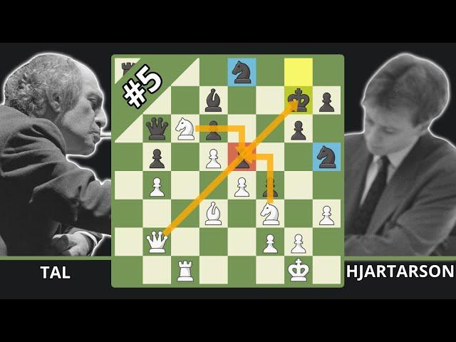 Mikhail Tal's Incredible Knightmare Game! - Best Of The 1980s - Tal vs. Hjartarson, 1987