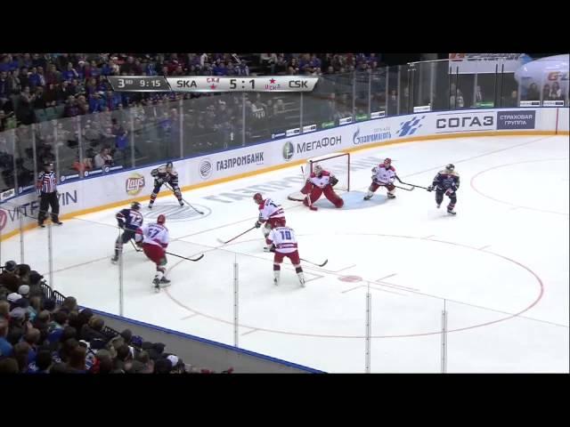 Панарин издевается над пятеркой армейцев / Panarin shows great hockey abilities