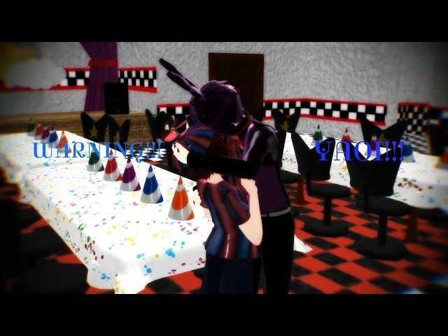 [MMD] [FNAF] [Bonnie/BallonBoy] WARNING!!! YAOI!!!