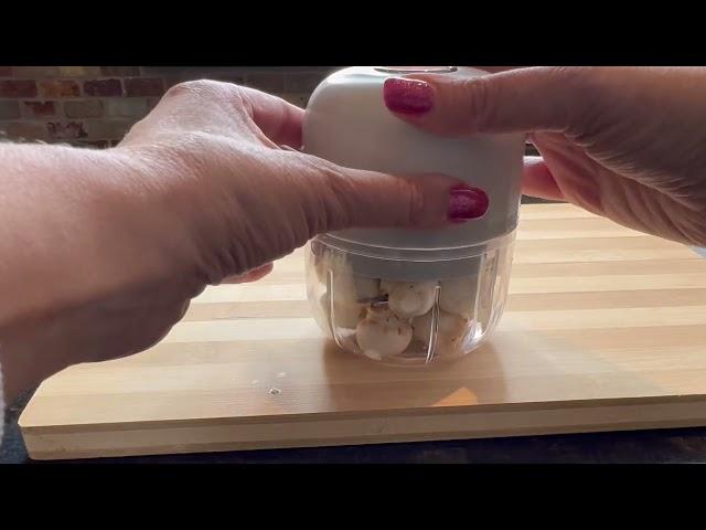 Electric Mini Garlic Chopper, Olrid Mini Chopper Food Processor, Garlic Mincer Review