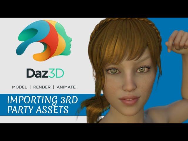 Installing 3rd Party Assets in Daz Studio