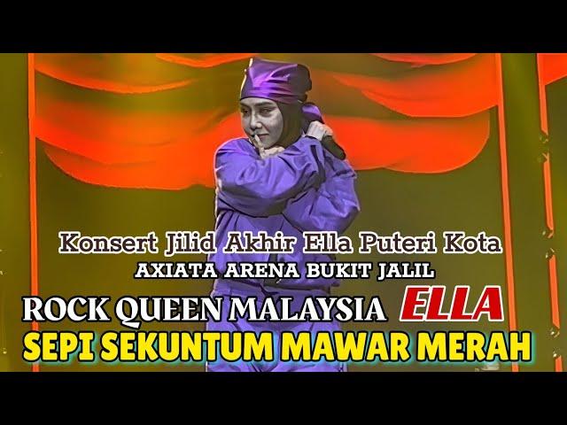 Waw.. Penonton Sing Along Nyanyi Ramai² Dgn Ella.. BERLAYAR TAK BERTEPIAN,, Live Konsert Jilid Akhir