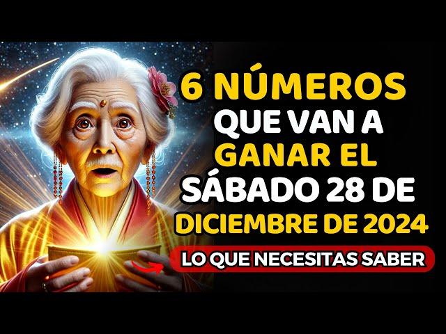 6 Números de la Suerte para ENFOCARTE y HACERTE RICO el 16 de Diciembre de 2024 | Filosofía Budista