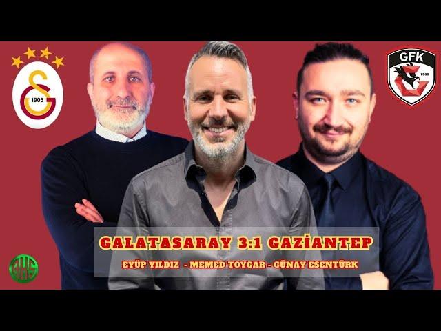 GALATASARAY 3-1 GAZİANTEP | CİMBOM FENERBAHÇE DERBİSİ ÖNCESİ HATA YAPMADI | OKAN BURUK'UN PRES OYUNU