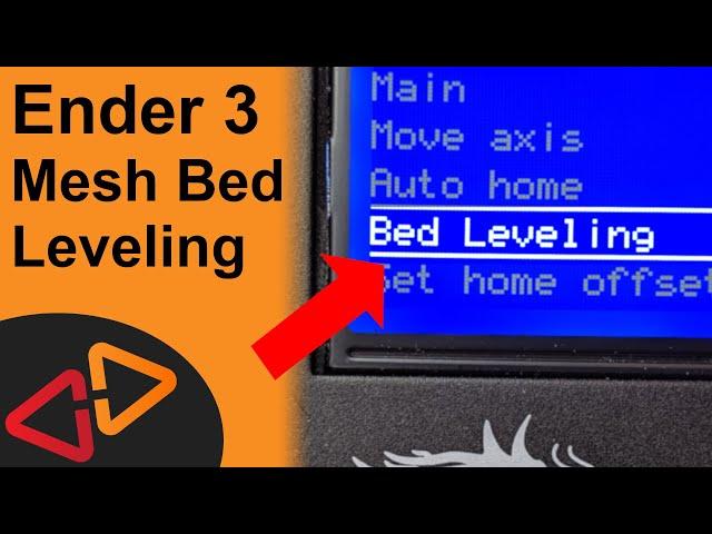 Ender 3 Mesh Bed Leveling with Marlin Firmware 1.1.X