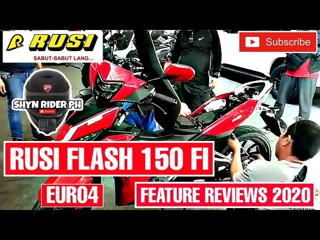 NEW RUSI FI MOTORCYCLE 2020| RUSI FLASH 150 FI EURO4| REVIEW 2020| SHYN RIDER PH