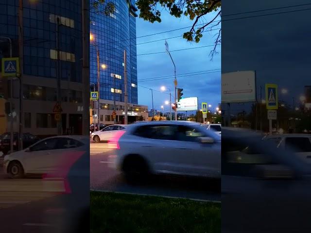 Казань .#shortvideo #car #evening #beautiful #kazan