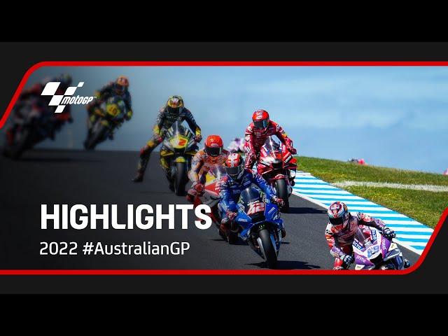 MotoGP™ Race Highlights ️ | 2022 #AustralianGP 