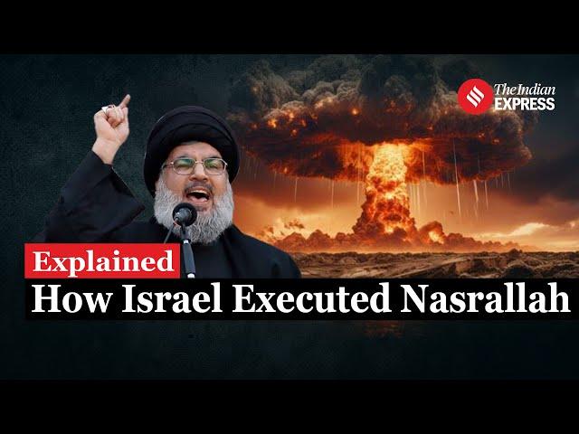 How Israel Executed Hezbollah Chief Hassan Nasrallah in Beirut Bunker | Explained