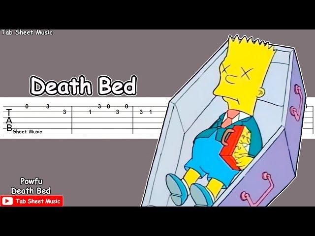 Powfu - Death Bed Guitar Tutorial