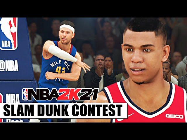 ПОСЛЕДНИЙ ДАНК КОНТЕСТ НА КАРЕНТ ГЕНЕ ● NBA 2K21 SLAM DUNK CONTEST ● КАРЬЕРА ИГРОКА #20