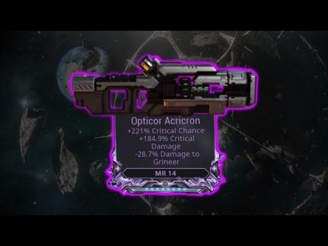 Warframe - Opticor Acricron - Oh My ... (7 Forma)