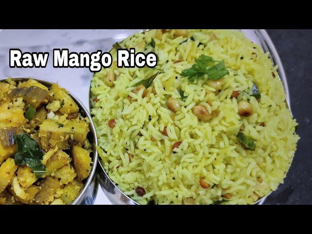 How to Make Raw Mango Rice- Maangai Sadam