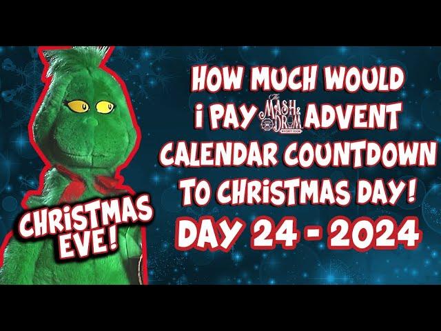 2024 What Would I Pay Countdown to Christmas Day Advent Calendar! Christmas EVE!