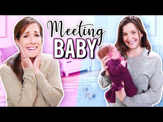 THE BABY IS HERE!! - Meeting Holly's Baby For The First Time!