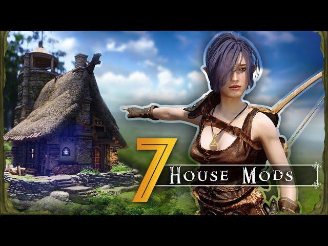 I Installed 7 Of Skyrim's Greatest House Mods (Incredible Player Home Mods 2023)