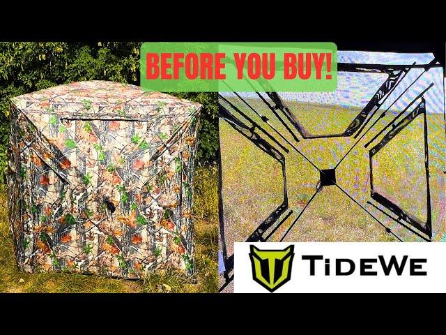 Before You Buy: TideWe See Through Hunting Blind Product Review