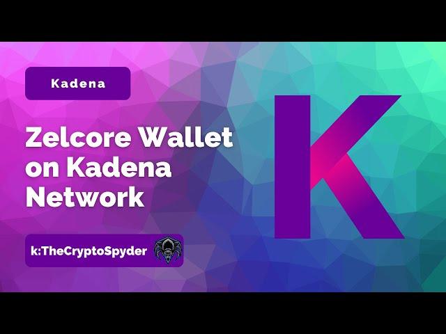 Zelcore Wallet on Kadena Network - Spinning The Chainweb