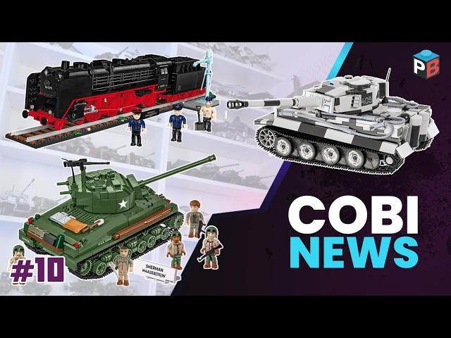 Tanks, trains, ships, cars - COBI News by PBricks Part 10 #cobi #pbricks