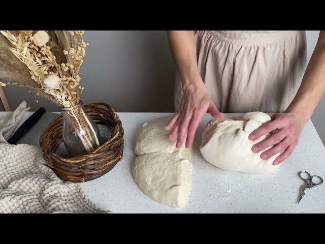 Shaping sourdough bread. Shaping a boule. Shaping a batard. Shaping high hydration bread.