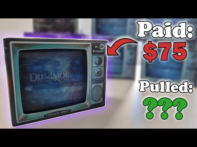 Let's Pull At Least $75! Nightmare Bundle Opening #duskmourn