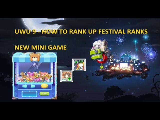 UWU 9 - Ranking Up + New Minigame