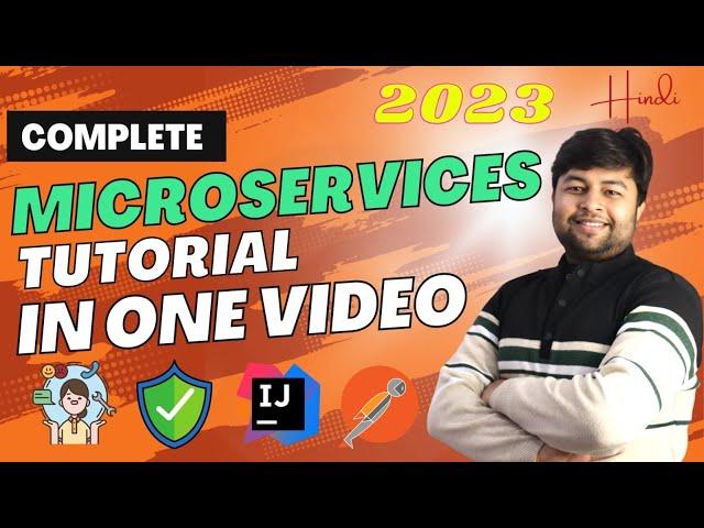  Microservices Tutorial using Spring Boot in One Video | Microservices Tutorial in Hindi