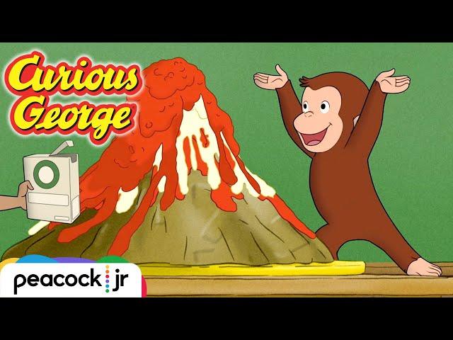 George's Science Fair Eruption!  | CURIOUS GEORGE