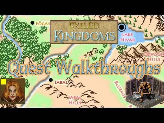 Exiled Kingdoms Quest Walkthrough - The Poisoned River