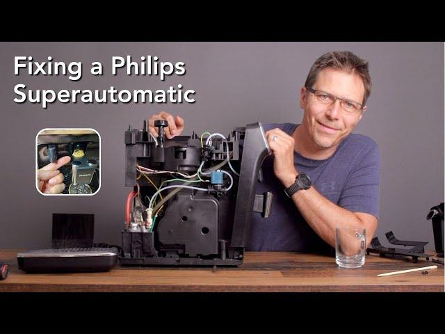 No Coffee? Troubleshooting a Philips Superautomatic (Nozzle Leak)