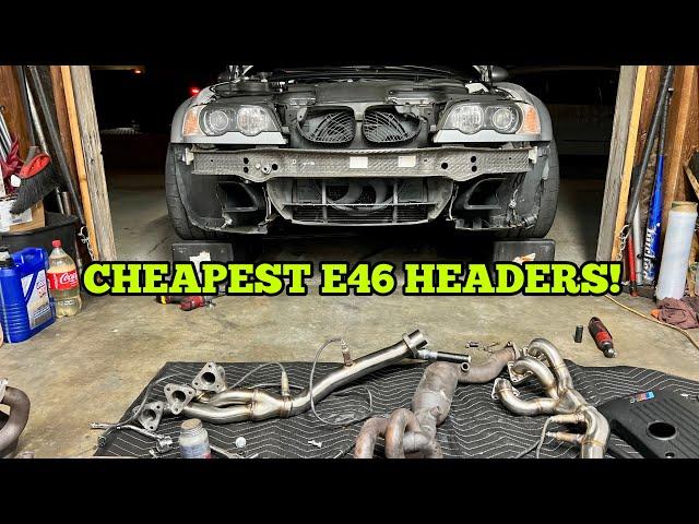 How to Install BMW E46 M3 Headers.