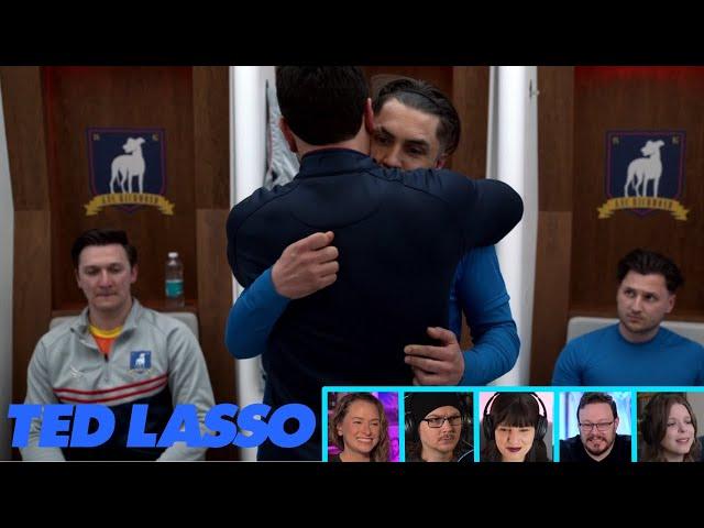 Reactors Reacting to ROY KENT HUGGING JAMIE TARTT | Ted Lasso 2x8 "Man City"