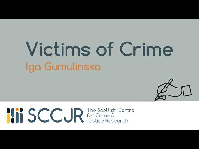 SCCJR Learning Resource: Victims of Crime