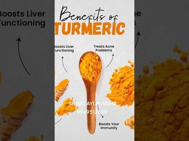 #IMC'S  BENEFITS OF TURMERIC.... 
