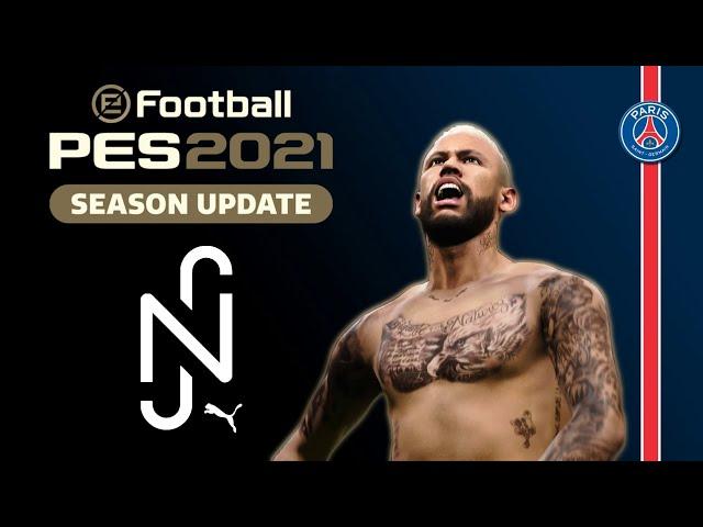 PES 2021 Menu Mod Neymar Jr